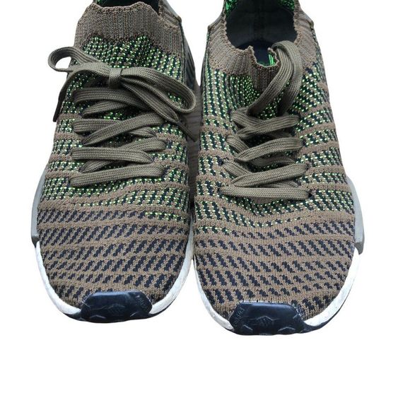 RARE 2018 adidas NMD R1 STLT Trace Olive Size 9 - Picture 16 of 16